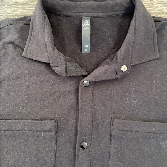 Glyder Men's Dark Brown Casual Button Down Shirt - Picture 3 of 5